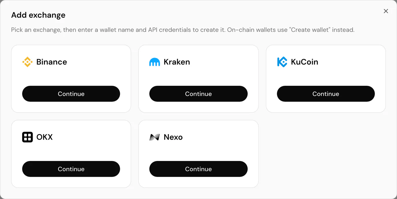 Choosing which exchange to connect